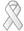 Description: Gray scale awareness ribbon. Description: Gray scale awareness ribbon.