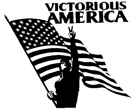 tmep american flag word art